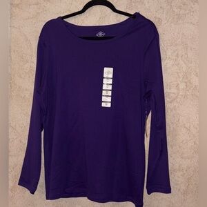 St. John's Bay Long Sleeve Top